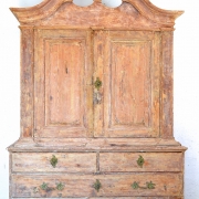 Swedish Rococo cupboard